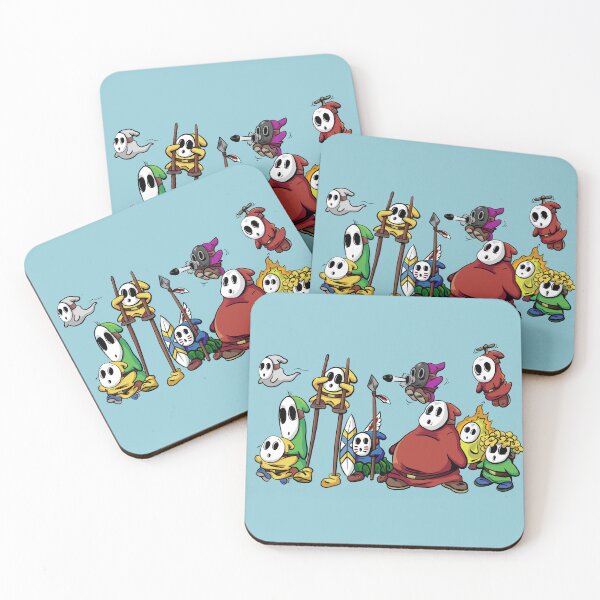 Item preview, Shy Guys designed and sold by blacksnowcomics.