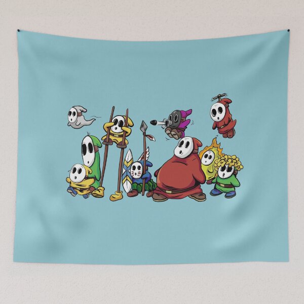 Item preview, Shy Guys designed and sold by blacksnowcomics.