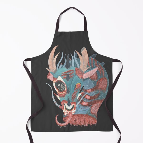 Item preview, Eastern dragon lich head painting designed and sold by WolfRaven Creations.