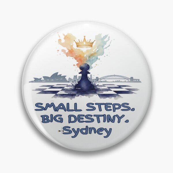 Item preview, Small Steps, Big Destiny. Sydney. designed and sold by PawnShiftGoods.