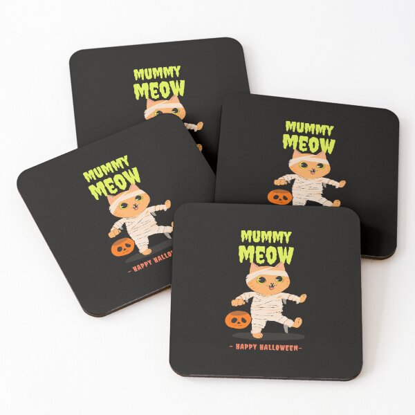 Item preview, Mummy Meow — Happy Halloween designed and sold by Novel Works Studio.
