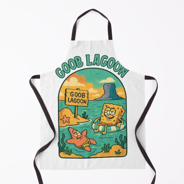 Item preview, Goob Lagoon Clean Typographic Sticker designed and sold by GeniePixel.