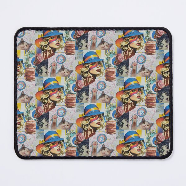 Item preview, Who Am I? Fire- Collage designed and sold by Cinderpaw1.