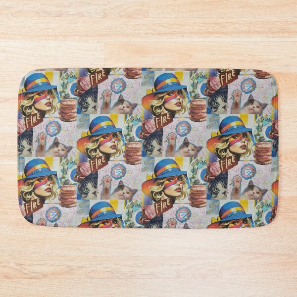 Item preview, Who Am I? Fire- Collage designed and sold by Cinderpaw1.