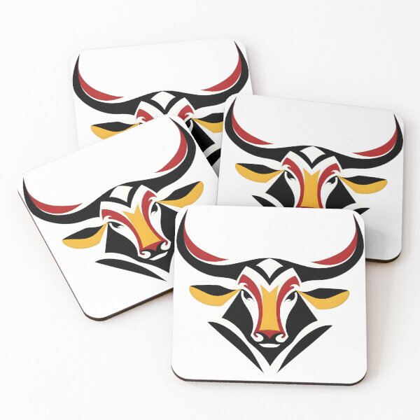 Item preview, Bold Idu Mishmi Bull Tribal Motif Design designed and sold by Haus Of K.
