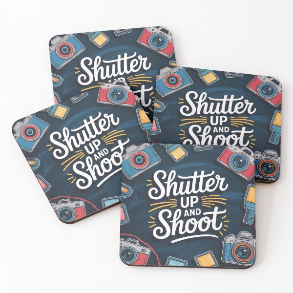 Item preview, "Shutter Up and Shoot" – A Bold Tribute to Photography Culture designed and sold by ForeverPrintsOK.
