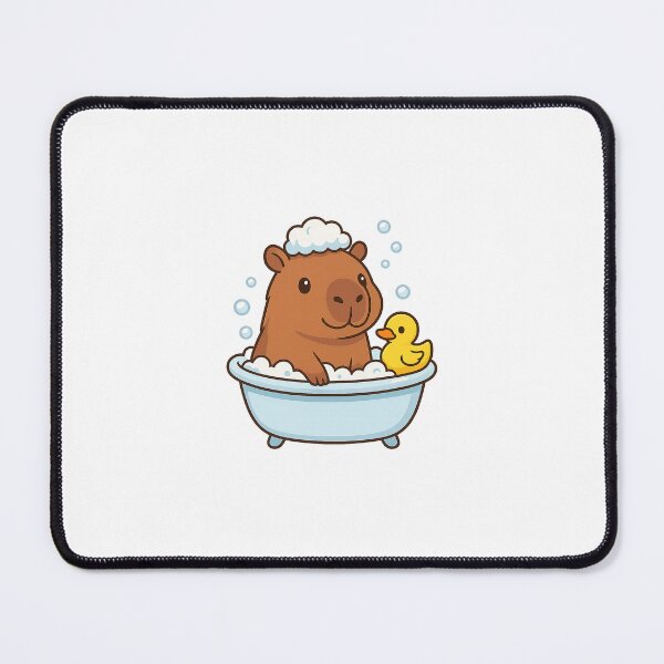 Item preview, Cute Capybara Shower designed and sold by JOSTH.