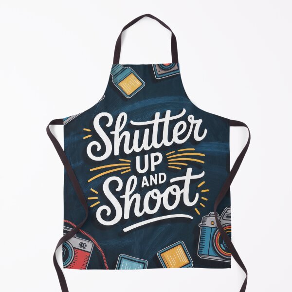 Item preview, "Shutter Up and Shoot" – A Bold Tribute to Photography Culture designed and sold by ForeverPrintsOK.