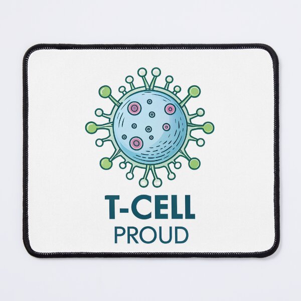 Item preview, T-Cell Proud – Stylized Line Art Immunology Design designed and sold by VividOrganica.