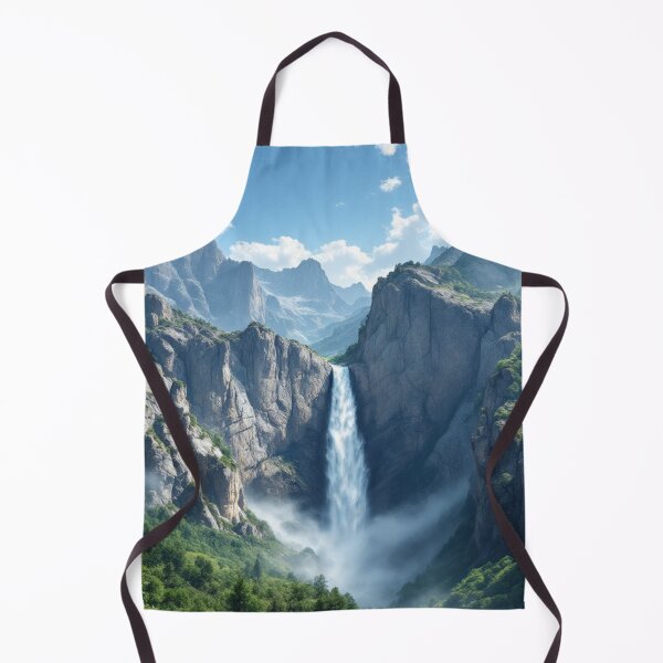 Item preview, Gavarnie Cirque Waterfall (interpretation) designed and sold by jefboutique6150.