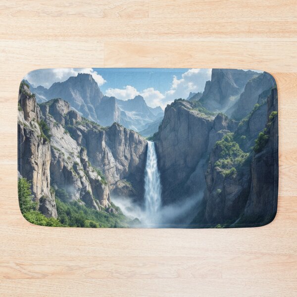 Item preview, Gavarnie Cirque Waterfall (interpretation) designed and sold by jefboutique6150.