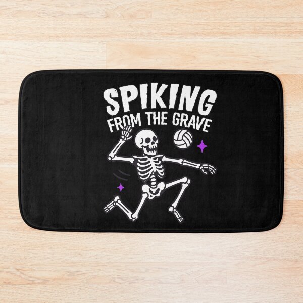 Item preview, Spiking From The Grave Volleyball Skeleton Halloween designed and sold by wrestletoys.