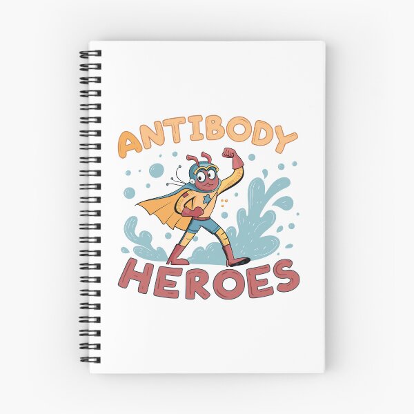 Item preview, Antibody Heroes – Fun Cartoon Science Design designed and sold by VividOrganica.