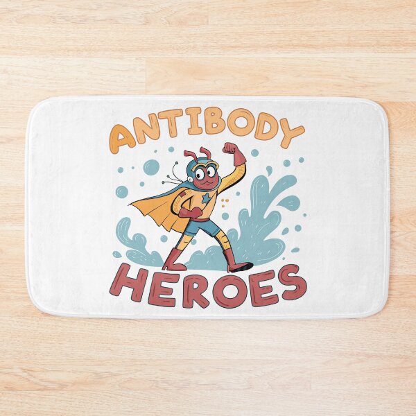 Item preview, Antibody Heroes – Fun Cartoon Science Design designed and sold by VividOrganica.