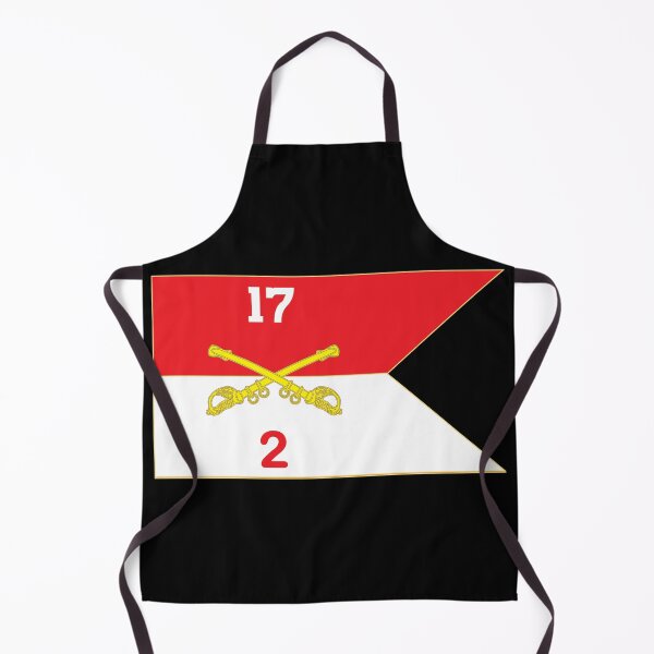 Artikelvorschau, Armee - 2. Schwadron, 17. Kavallerie Guidon X 300 entworfen und verkauft von Military Insignia Products.