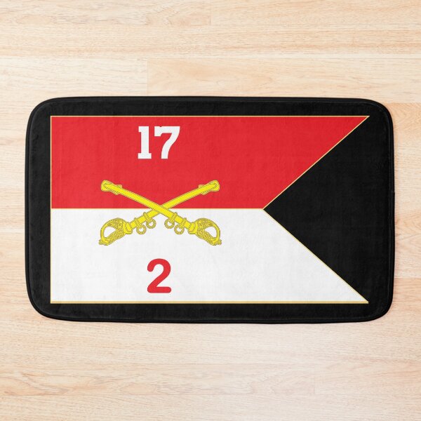 Artikelvorschau, Armee - 2. Schwadron, 17. Kavallerie Guidon X 300 entworfen und verkauft von Military Insignia Products.