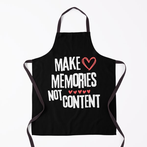 Item preview, Make Memories Not Content designed and sold by artshapedbox.