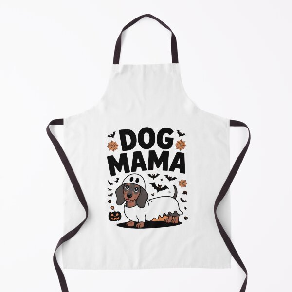 Item preview, Dog Mama Ghost – Halloween Dachshund Art designed and sold by Enea Kelo.