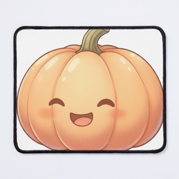Item preview, Cute kawaii chibi pumpkin illustration for Halloween autumn designed and sold by DesignArtFull.