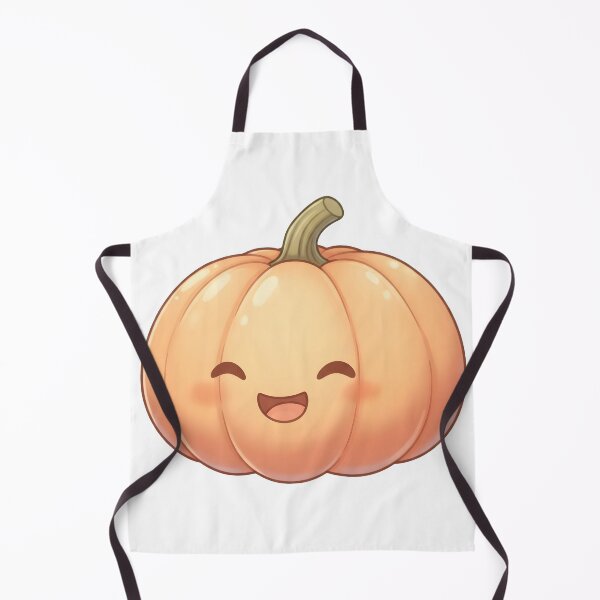 Item preview, Cute kawaii chibi pumpkin illustration for Halloween autumn designed and sold by DesignArtFull.