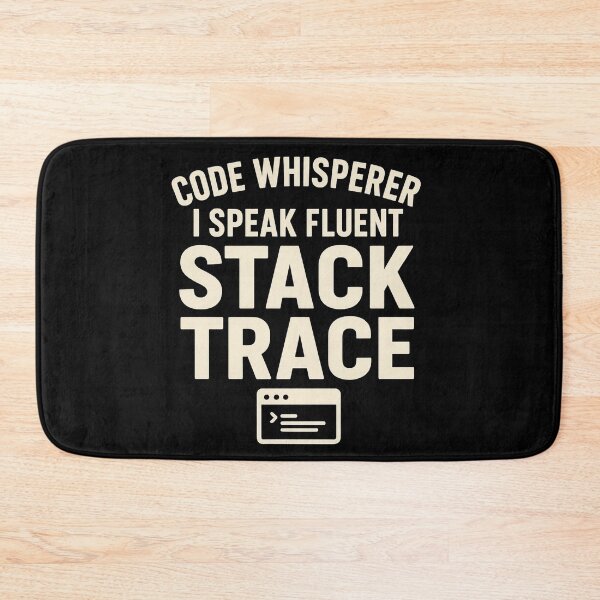 Item preview, I Speak Fluent Stack Trace - Code Whisperer Tee designed and sold by Work Life Tees.