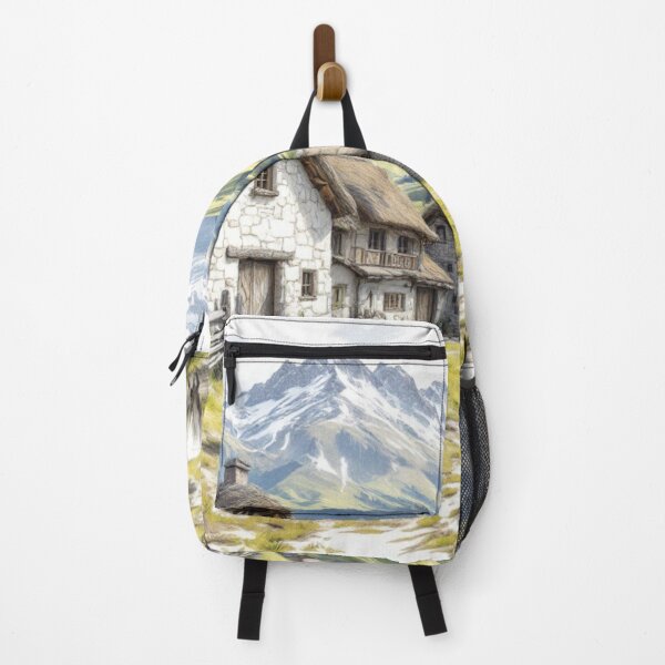 Item preview, Traditional Pyrenean farm designed and sold by jefboutique6150.