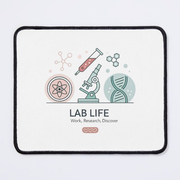 Item preview, Lab Life – Minimal Science Icons for Researchers designed and sold by VividOrganica.