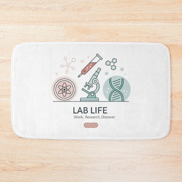 Item preview, Lab Life – Minimal Science Icons for Researchers designed and sold by VividOrganica.
