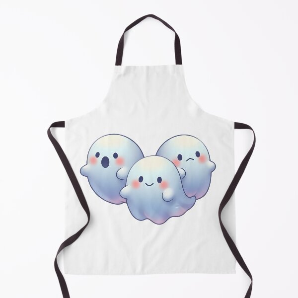 Item preview, Cute kawaii ghost trio pastel Halloween design designed and sold by DesignArtFull.