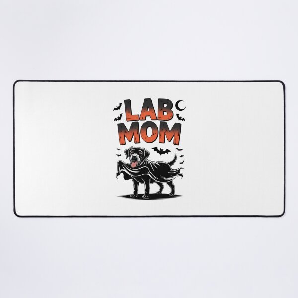 Item preview, Halloween Lab Mom – Bat Cape Dog designed and sold by Enea Kelo.