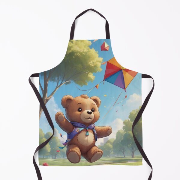 Item preview, Teddy Bear flying a Kite designed and sold by Sweet Dreams Ambience.