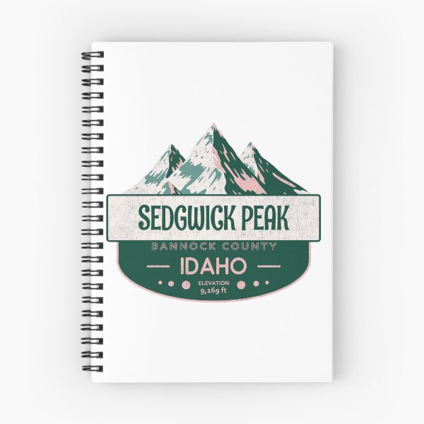 Item preview, Sedgwick Peak, Bannock County, Idaho, Mountain Design designed and sold by Wanderful-roads.