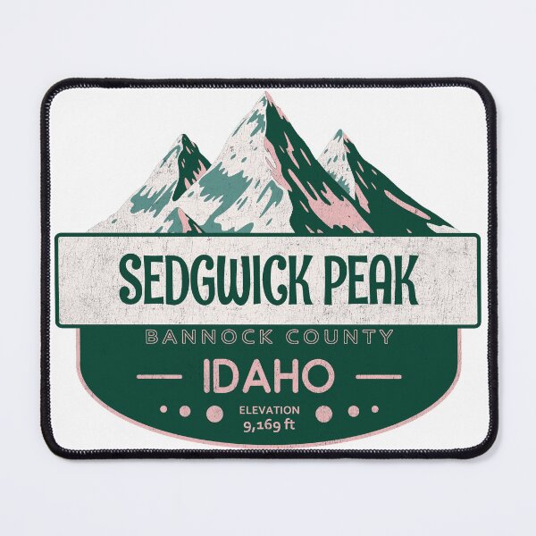 Item preview, Sedgwick Peak, Bannock County, Idaho, Mountain Design designed and sold by Wanderful-roads.