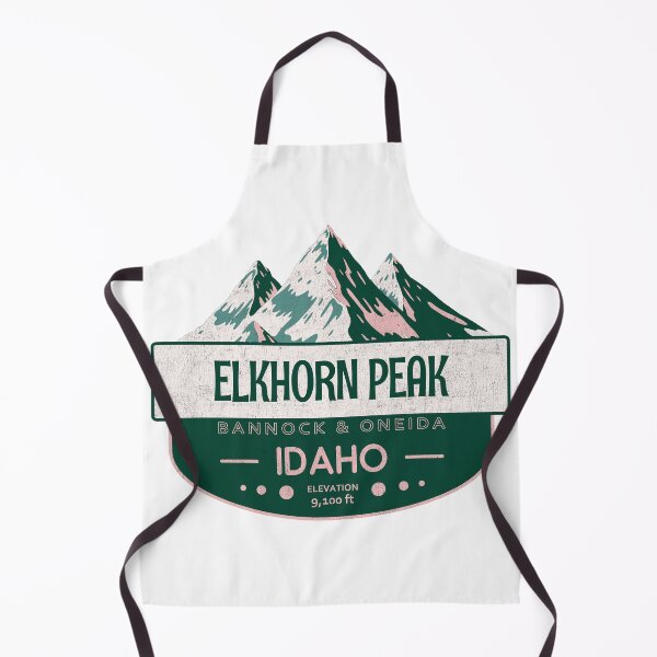 Item preview, Elkhorn Peak, Bannock & Oneida, Idaho, Mountain Design designed and sold by Wanderful-roads.