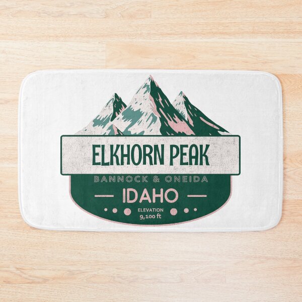 Item preview, Elkhorn Peak, Bannock & Oneida, Idaho, Mountain Design designed and sold by Wanderful-roads.