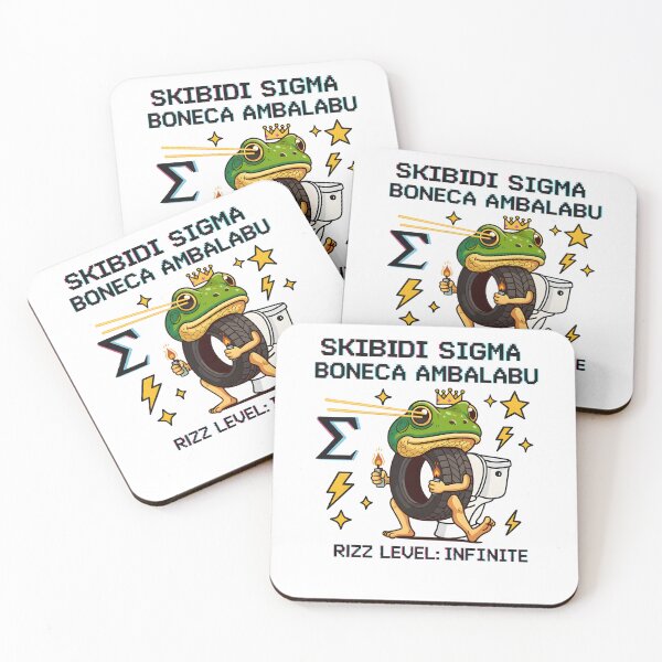 Item preview, Boneca Ambalabu Skibidi Sigma Meme Frog Tire King Art designed and sold by AnnDesignStudio.