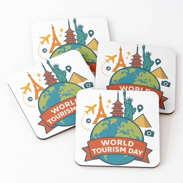 Item preview, World Tourism Day Travel Art designed and sold by  ADBIB Design.