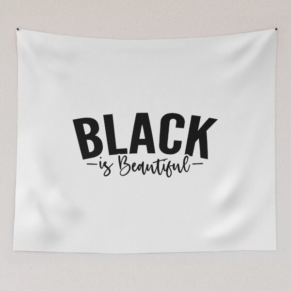 Item preview, Black Is Beautiful Quote Art designed and sold by Lulunza.