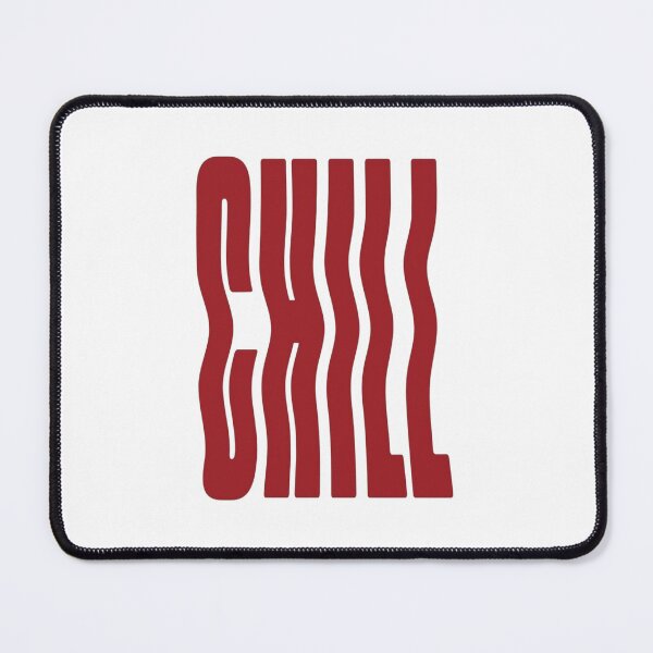 Item preview, Chill Wavy Typography designed and sold by rihabo.