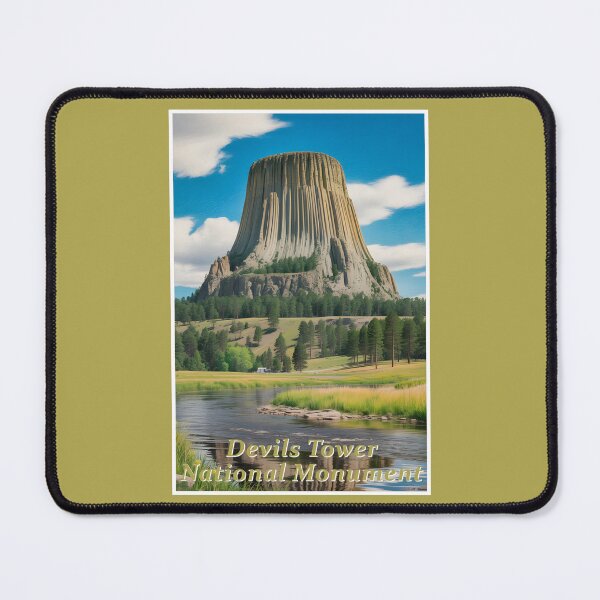 Item preview, Devils Tower National Monument - Wyoming USA designed and sold by Museum Of Non-Existing Art.