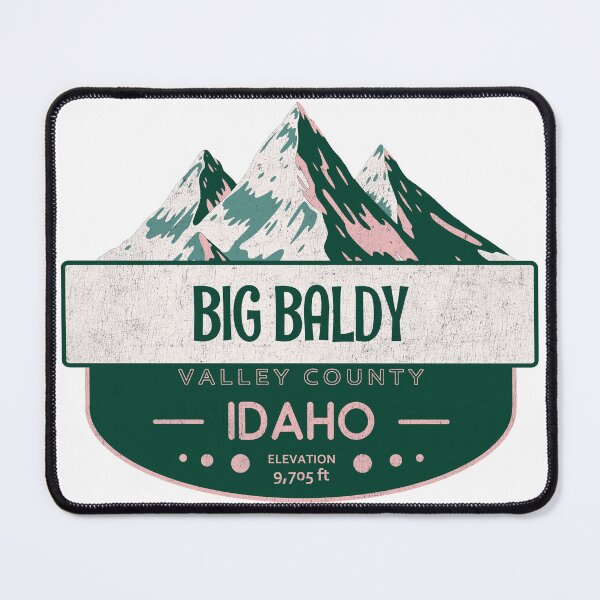 Item preview, Big Baldy, Valley County, Idaho, Mountain Design designed and sold by Wanderful-roads.