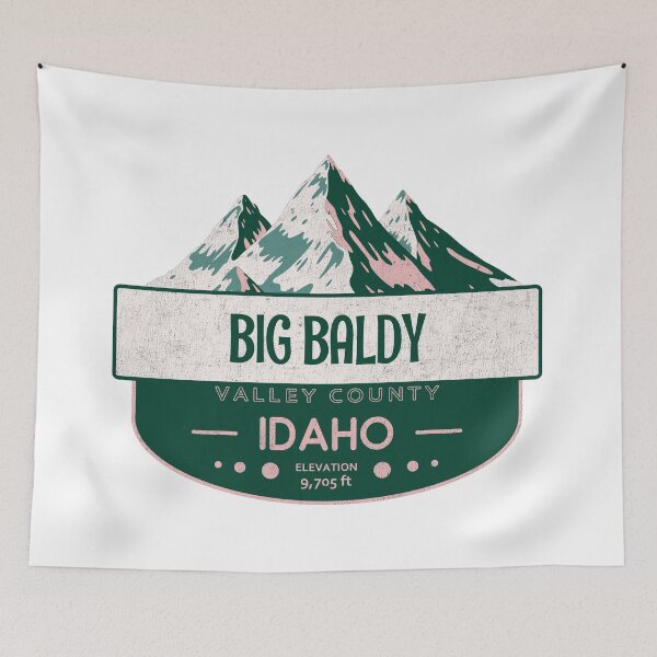 Item preview, Big Baldy, Valley County, Idaho, Mountain Design designed and sold by Wanderful-roads.