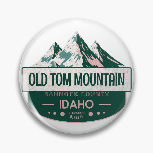 Item preview, Old Tom Mountain, Bannock County, Idaho, Mountain Design designed and sold by Wanderful-roads.