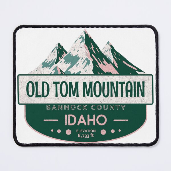 Item preview, Old Tom Mountain, Bannock County, Idaho, Mountain Design designed and sold by Wanderful-roads.