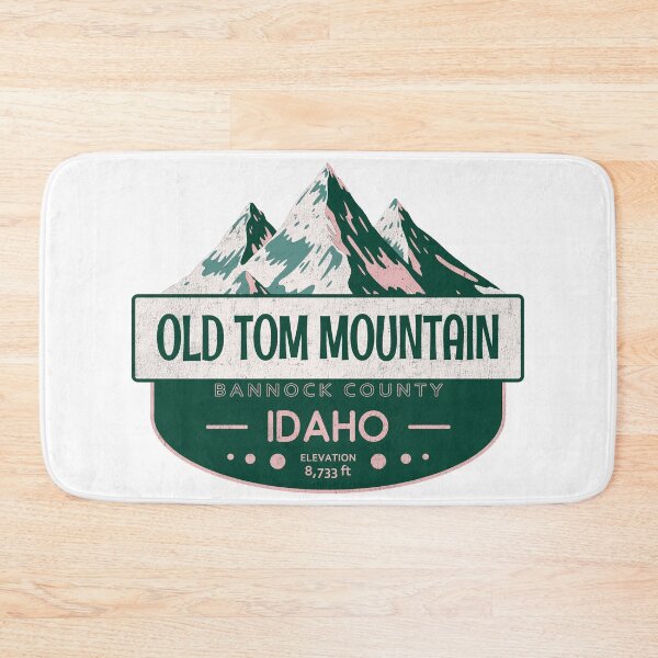 Item preview, Old Tom Mountain, Bannock County, Idaho, Mountain Design designed and sold by Wanderful-roads.