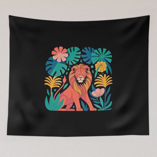 Item preview, Pop Art Jungle Lion designed and sold by VibrArtco.
