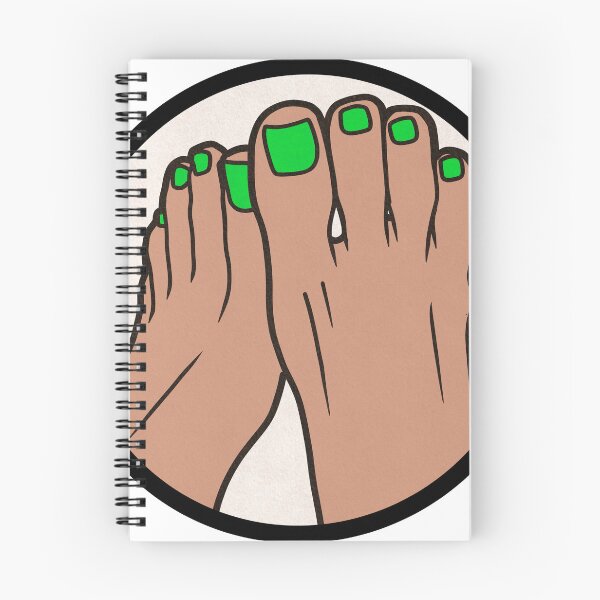 Item preview, Green Toes Badge designed and sold by SolefulStickers.