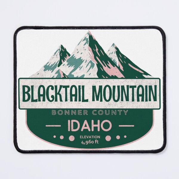Item preview, Blacktail Mountain, Bonner County, Idaho, Mountain Design designed and sold by Wanderful-roads.