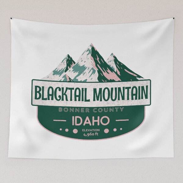 Item preview, Blacktail Mountain, Bonner County, Idaho, Mountain Design designed and sold by Wanderful-roads.