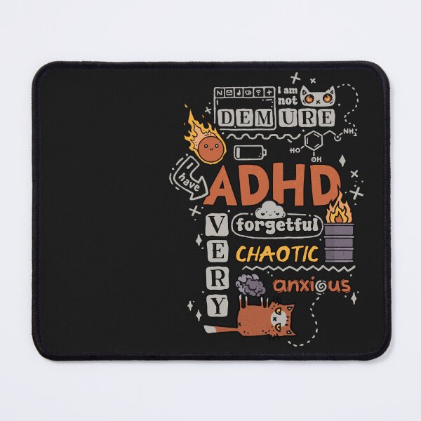 Item preview, I'm Not Demure, I'm ADHD | Neurospicy Memes designed and sold by keyvei.